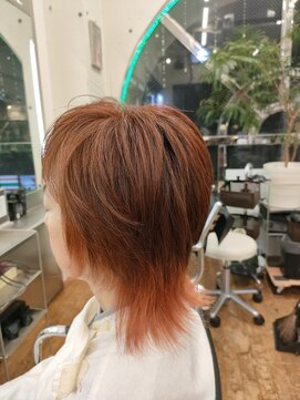 ジャンクロードビギン 町田店(JEAN CLAUDE BIGUINE) ウルフヘアー、インナーカラーベースカラー