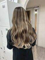 ペロ(pelo)&nbsp;エクステでバレイヤージュ/プルシールエクステ80本