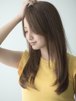 リソラ 池袋(LiSora)&nbsp;ミルクティーブロンド/デジタルパーマ/ダークブルー[池袋]