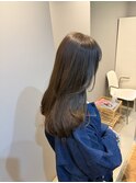 透け感たっぷりカラー