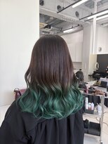 アライブ ハラジュク(ALIVE harajuku) ブリーチインナーバレイヤージュグラデーションカラー夕貴