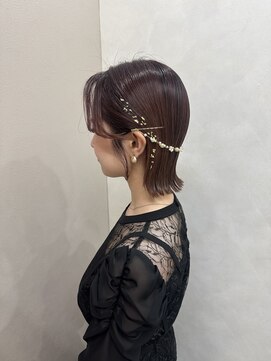 ベル(Velle) ボブのタイトアレンジ