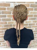 大人ガーリー　カチモリ/ヘアセット/ヘアアレンジ