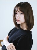 ミルクティーブロンド/デジタルパーマ/ニュアンスウルフ