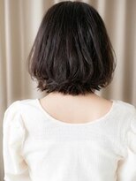 カバーヘア ブリス 志木南口駅前店(COVER HAIR bliss)&nbsp;黒髪Aラインハッシュウルフ小顔外ハネくびれボブディ30代40代V