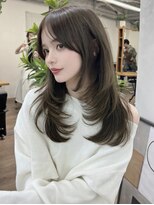 ピープス 逗子 葉山(PEEPS)&nbsp;【大人の抜け感】結んでも可愛い顔まわりレイヤー