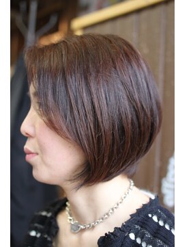 オーバーキャプテンネイキッド(OVER CAPTAIN NAKED) 上質ボブ　（バングなしボブ スタイル）