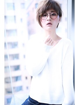 クラウドゼロ(Cloud zero) アッシュ小顔ラフショートスタイル【Cloud zero】