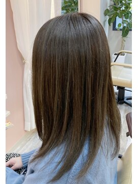 スリーバイエイム(03 eim) ベージュ×ハイライト