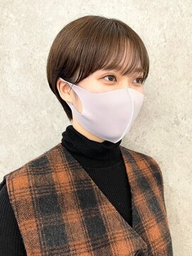 エリマ 調布(elima) ショートボブハンサムショート◎小顔前髪イルミナカラー20代30代