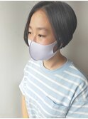 【morio原宿】前髪なし　ハンサムショート　