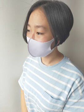 モリオフロムロンドン 原宿本店(morio from London) 【morio原宿】前髪なし　ハンサムショート