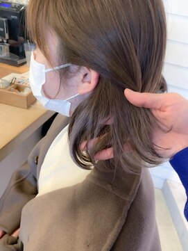 ユナイテッドビューティーウェストコースト(UNITED BEAUTY WEST COAST) ☆イヤリングカラーラベンダーミルクティー☆