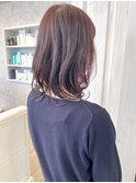 福山市美容室Caary ピンクベージュ ベリーピンク デジタルパーマ