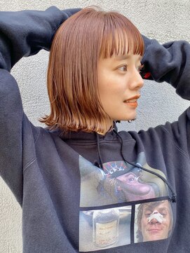 サンド 表参道(sand) 暖色外ハネボブ！