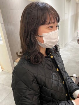 マッシュ 天王寺あべの(MASHU) ワイドバング×顔まわりあそび