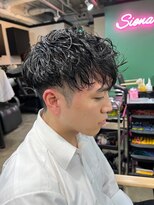 シエナ 渋谷(Siena)&nbsp;【Siena渋谷】ツーブロックマッシュ×スペインカール
