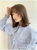 〈藤間〉ナチュラルガーリー/プチウルフ/顔まわりカット