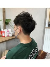 刈り上げショートスタイル
