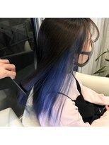 ゼンコー オモテサンドウ(ZENKO Omotesando)&nbsp;大人かわいいインナーブルーロング