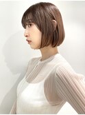 大人可愛い/ボブ/外ハネ/20代30代40代/有楽町/銀座