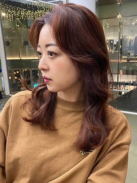 ディフィーノ 青山(DIFINO) 【DIFINO 青山】テラコッタブラウン/似合わせレイヤー