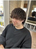 ツイストスパイラルパーマ/メンズカット/波巻きパーマ/札幌/大通