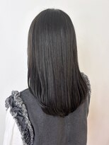 アイティーバイアルバム 北千住店(IT by ALBUM)&nbsp;ブルーグレージュニュアンスカラーレイヤーロング_ba488212