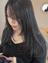 アエル(AELU)&nbsp;暗髪レイヤーカット