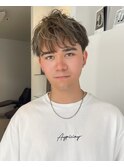 メンズメッシュパーマ風セットマッシュヘア10代20代