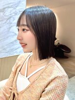 ロンド エスポワール 錦糸町(Lond espoir)&nbsp;◯シアーカラーセミディカール姫カット切りっぱなしボブ