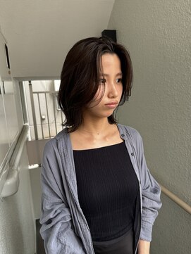 ローレンジウ(LOREN JU) 透明感髪質改善ベージュダブルカラーミルクティーグレージュ