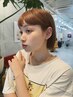 【人気No.3】カット+透明感カラー+3stepハホニコトリートメント ￥14200