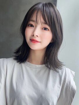 アグ ヘアー アローズ 高田馬場店(Agu hair arrows) 《Agu hair》ミントアッシュロブ×numberA.ベースケアミルク