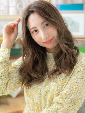 カバーヘア ブリス 戸田公園西口店(COVER HAIR bliss) 韓国風レイヤーカット抜け感センターパートc5戸田公園20代30代