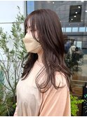 ダブルカラーミルクティーベージュカラーケアブリーチ韓国