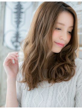 モッズヘア 越谷(mod's hair) ショコラブラウン小顔抜け感レイヤーロングh3越谷20代30代40代