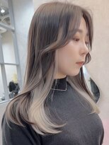 ロンド レア 天神大名店(Lond Le’a) 髪質改善グレージュカラー似合わせカットフェミニンロング