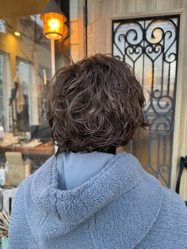 チョコレート(chocolate) ショートパーマ