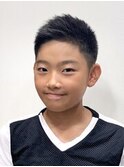 ツーブロック風刈り上げソフトモヒカン