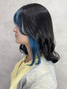 ルノン シェリー(LUNON cheliy) イメチェンヘアスタイルホワイトブロンド外ハネボブ美髪のススメ