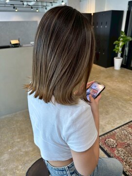 メリー オオサカ(Merly Osaka) mellow beige balayage