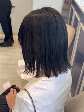 アンソル オブ リシェール(N'SOL of RICHAIR) 前髪/アンブレラカラー/こなれミディ/イメチェン/ウェーブパーマ