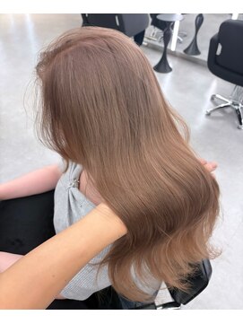 アルドーレヴェントホリエ(Ardore vento horie) ケアブリーチで作るミルクティーベージュ♪10代20代30代