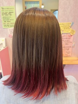 《広畑/女性Stylist1人のCoCo-Smily♪》クリアな発色と上質なツヤ感が◎髪を守りながらスタイルチェンジ♪