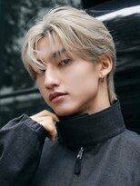 サンクマーケット 渋谷(cinq MARKET) ヘーゼルベージュミルクティーベージュアッシュベージュメンズ.