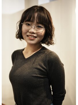 ゾーイ(ZOEY) 今泉　ボブパーマ　ブリーチパーマ