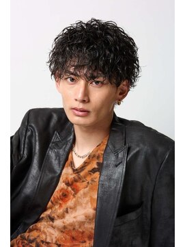 ブラック 横浜(BLUCK) 横浜駅/学割U24/メンズサロン/フェザーパーマ/シャドウパーマ