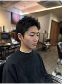 清潔感と立体感を両立した万能ショート