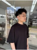 men's　hair/ピンパーマ/men's　perm/ツイストパーマ/辻堂駅